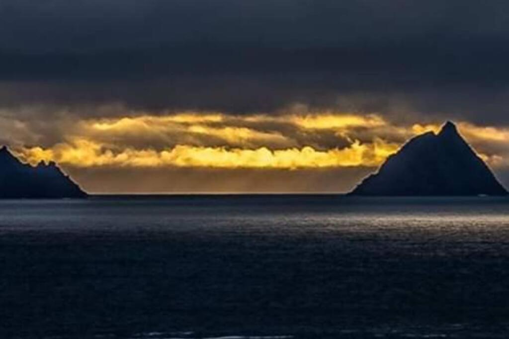 Skellig View Bluebell Rose & The Kerry Cliffs Apartment Portmagee Luaran gambar
